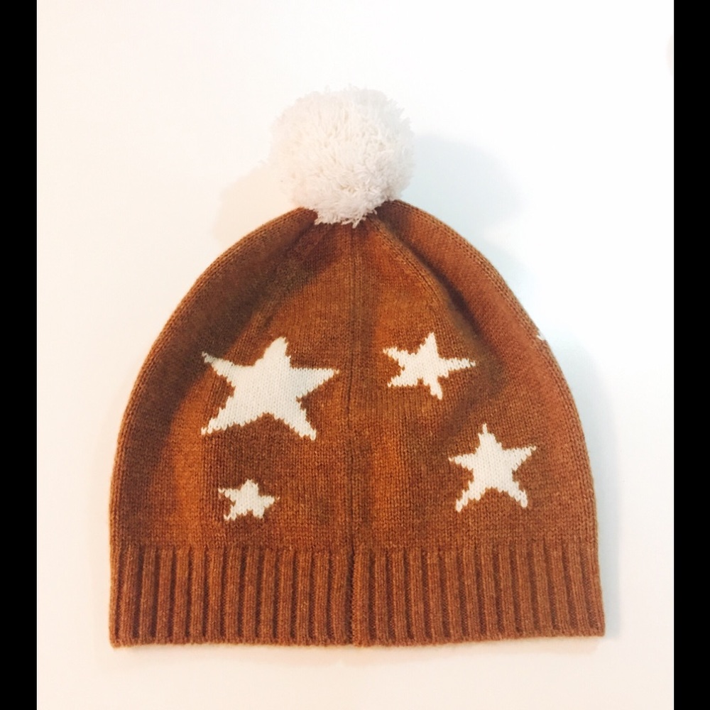 Jcrew cashmere beanie with pom. - Picture 3 of 7